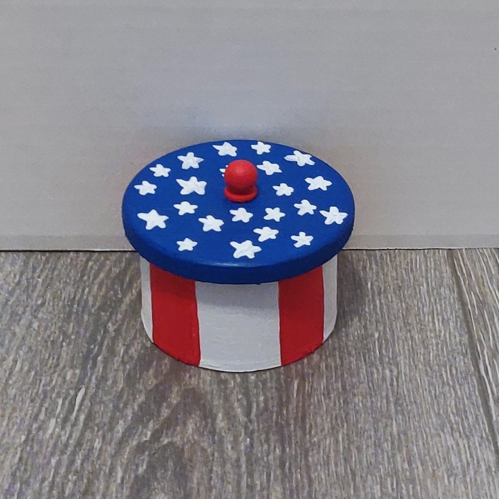 American Flag Mini Box - Picture 3 of 5